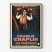 Vintage poster Charlie Chaplin De Kredietwinkel