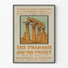 Decorative Poster Ancient Egypt The Pharaoh and the Priest