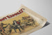 Vintage poster The Pony Express - Western wanddecoratie — weergave van het kunstwerk