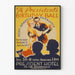 Vintage poster The President's Birthday Ball - Retro muurdécor