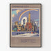 Decorative Poster The Proud City - Temple Church and Library After Bombing