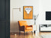 Retro poster The Sentinel Asleep - vintage wanddecoratie