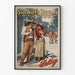 Vintage Western Poster De Sheriffs Beloning