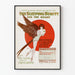 Vintage poster van Doornroosje en Het Beest - Artistieke wanddecoratie