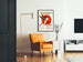Vintage poster van Doornroosje en Het Beest - Artistieke wanddecoratie