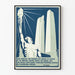 Vintage Wall Poster The Flame of Duty