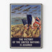 Vintage Military Poster 'The Victory of the United Nations is Assured'