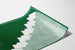 Poster The Western Wind ontwerp minimalistisch groen en wit