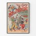 Theater Poster Cluny Le Papa de Francine Operetta Vintage