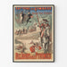 Vintage Poster for Theatre "Dix Jours aux Pyrénées"