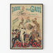 Poster Théâtre de la Gaîté - Het Land van het Goud