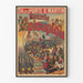 Poster Théâtre Mamzelle Pioupiou Porte St Martin