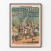 Vintage Poster of The Marriage with the Drum - Châtelet Theatre