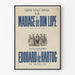 Vintage Poster of the Lyric Theatre - The Marriage of Don Lope