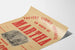 Vintage muurposter Théâtre Lyrique Impérial Martha