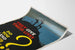 Vintage poster voor bewustwording W.S.S. over oorlogseconomieën