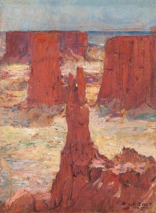 tienne Dinet - An Algerian mountain range.webp