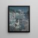 Les Baigneuses - Étienne Dinet — ingelijst kunstwerk aan de muur