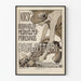 Vintage Noorse poster voor boekenlotterij