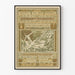 Decorative poster of Joost van den Vondel - Gysbreght van Aemstel