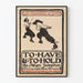Vintage poster "To Have & To Hold" by Mary Johnston