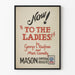 Vintage theaterposter 'To The Ladies' Mason Opera House