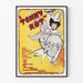 Vintage poster 'Tommy Rot' art deco stijl