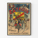 Vintage poster van de revue Ba-Ta-Clan in 6 tafereelen
