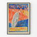 Vintage poster advertising Polish industrial tires