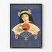 Vintage Poster Toyo Kisen Kaisha - Vrouw en Japanse Ventail