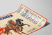 Vintage poster van de draverij in Prater 1934 — weergave van het kunstwerk
