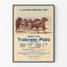 Vintage Poster of the 1926 Trotting Race at Prater Vienna
