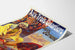 Vintage Poster Aux Trois Quartiers - Oosterse Tapijt