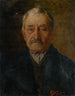 portret van een oude man - Ludovit Pitthordt — weergave van het kunstwerk
