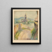 Small Village - Ludovit Varga — framed artwork on a wall