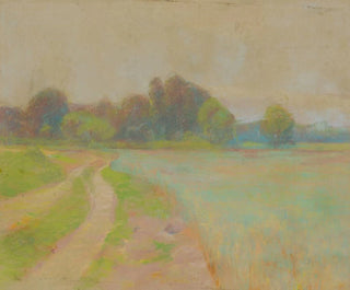 Een landweg - Ludovit Ordok — weergave van het kunstwerk