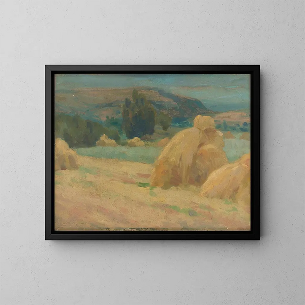 Zomer Schilderij - Ludovit Ordok — ingelijst kunstwerk aan de muur