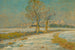 Winterlandschap onder de Tatra's - Ludovit Ordok — weergave van het kunstwerk