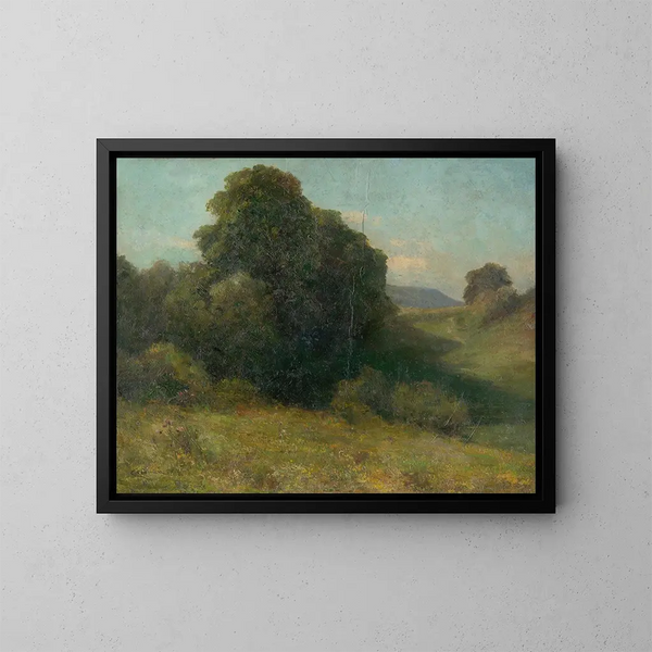 Vallée d'Ari - Ludovit Ordok — ingelijst kunstwerk aan de muur
