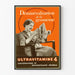 Vintage poster Ultraviamine 4 voor de ontkalking van de zwangerschap
