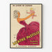 Vintage poster van Menthe-Pastille Blanche en Groene