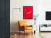 Red Poster A Powerful Retro-Style Accelerator
