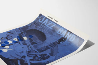 Vintage Jazz Band Poster University of Denver