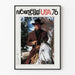 Vintage USA 76 Poster with Cavalier and White Horse