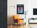 Vintage USA 51 Satellite Map Poster