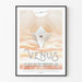 Decorative poster Venus Cloud 9 Observatory - Futuristic space and astronomical poster
