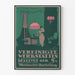 Vintage Poster Vereinigte Werkstätten Christmas Exhibition