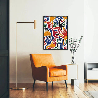 Pop Art Poster - Handbewegung