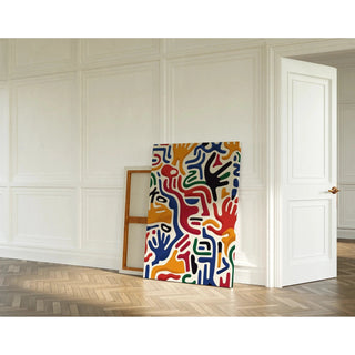 Pop Art Poster - Handbewegung