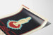 Vintage Victoria & Albert Museum poster voor London Underground